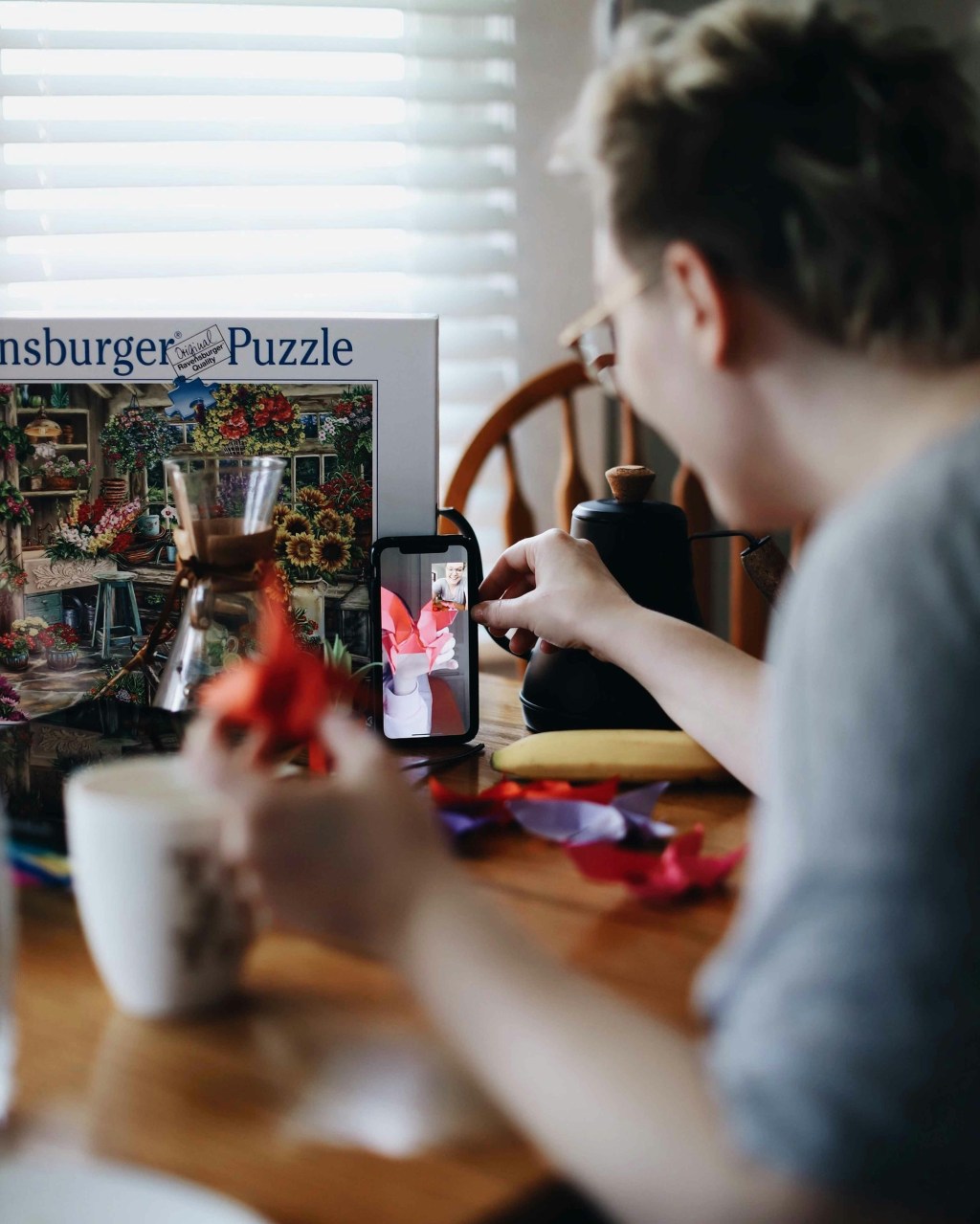 a person learning italian online with italian classes or italian lessons in an italian language learning process, italian conversation class, business italian, travel italian