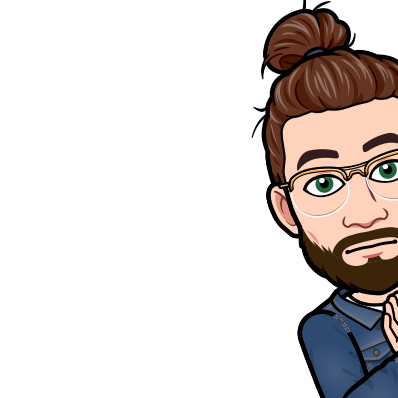 peeking into frame with neutral face