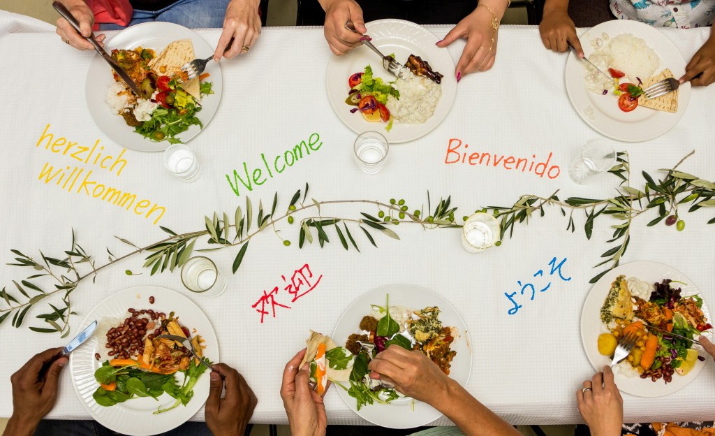 multicultural communication when learning italian: different food